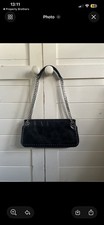 Zara Studded Elongated Bag with Chain Strap