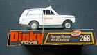 Vintage Dinky Toys 268 Range Rover Ambulance + Patient - *MISSING 1 TYRE*