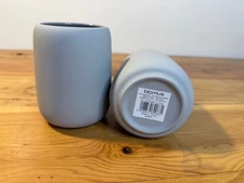 Pottery Barn Blomus SONO Tumbler, Micro Chip Gray-Set of 2