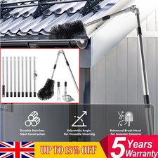 4M Gutter Cleaner Telescopic Roof Gutter Cleaning Tools Kit with Adjustable UK