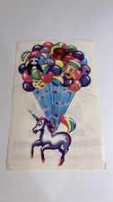 Vintage 1984 Lisa Frank Jumbo Unicorn Balloon Animal Sticker