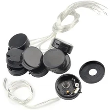 10 PCS 2X CR2032 Coin Button Cell Battery Holder Socket with On/Off Switch