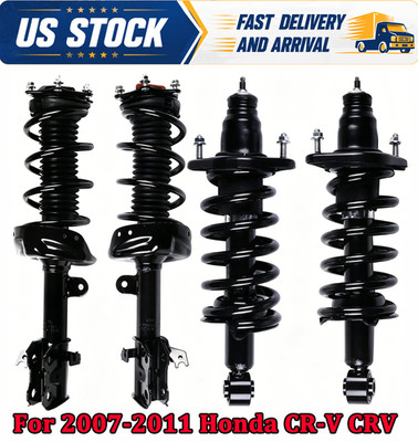 Front Rear For 2007-2011 Honda CR-V CRV Complete Struts Shocks & Coil Springs