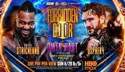 AEW: Forbidden Door 2026 DVD