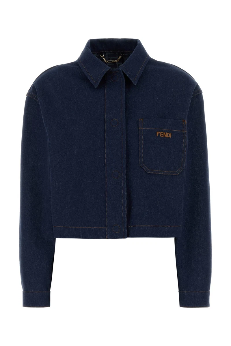 Fendi Denim Coats, Jackets & Vests for Women for sale | eBay