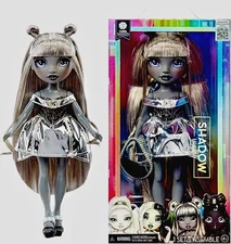 Rainbow High Shadow High Luna Madison Grayscale 11' Fashion Doll. Gray Hair