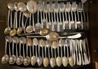 Towle Sterling Candlelight Flatware Set 8 Place Setting With Extras