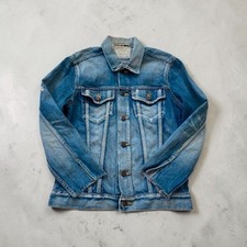Y2K EDWIN 503BB Cut Off Denim Jacket Japan Grunge Archive Mens M Vintage EDWIN