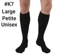 Jobst Relief Knee CT 30-40mmHg Compression Large PETITE THIGH Black Unisex K7