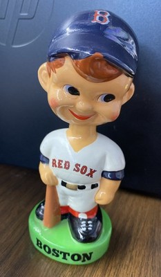 RARE Vintage 1960's Boston Red Sox Bobblehead Nodder Green Base | eBay