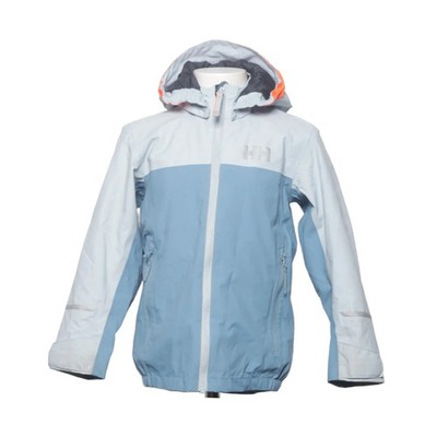 Helly Hansen, Allwetterjacke, Unisex (Kinder), Größe: 116, Blau/Grau #xLD