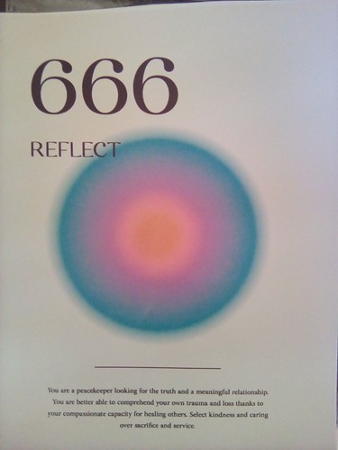 Aura Angel Number Posters 6 pc Unframed - Picture 8 of 10