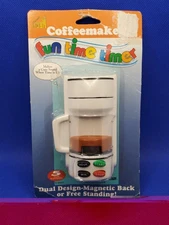 Vintage Hoan Coffee Maker Fun Time Timer with Magnetic Back and Free Standing