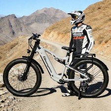 Electric Bike 2000W 26" Fat Tire E-Bike 48V 17.5AH E-Mountainbike for Adventure