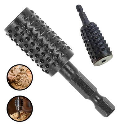 Wolfcraft Profilraspel für Holz   15 mm zylindrisch, stark für Formarbeiten