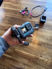 GoPro HERO10 Action Camera Bundle with 3.5mm Mic Adapter & Ulanzi Aluminum Cage