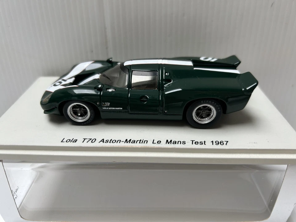 SPARK S12625 Lola T70 Aston Martin #10 Test Le Mans 1967 John Surtees 1/43 - Photo 2/4