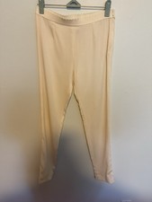 Dolce & Gabbana Girls Cream Silk-Blend Pants – Size 11/12 (144–156 cm)