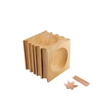 Wood Forming Block Grooved Jewelry making - 25-147