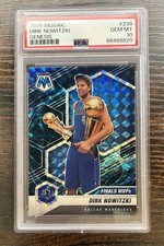 Dirk Nowitzki GENESIS #298 -2020 Panini Mosaic Finals MVPs PSA 10 GEM MT