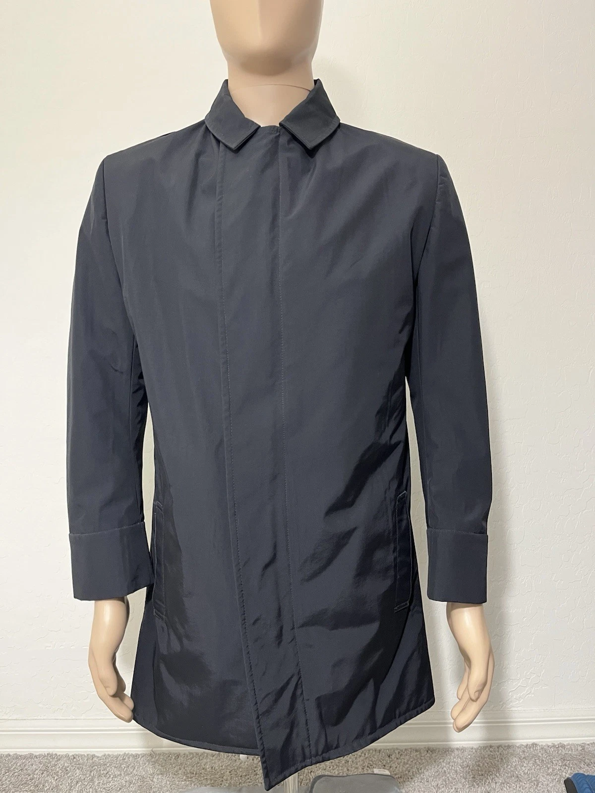 HARPUTSOWN Men’s Avant Garde Asymmetrical Longline Coat Made in SF Medium (est). image 1