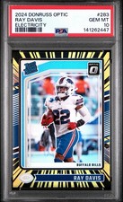 2024 PANINI DONRUSS OPTIC 283 🏈🏈 RAY DAVIS ELECTRICITY SP /75 GEM MT 10 -pop 2