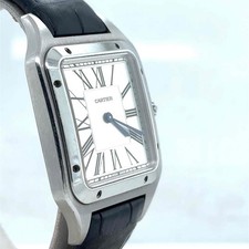 Cartier Santos Dumont Extra-Large Manual Wind Stainless Steel Men's WSSA0032 3