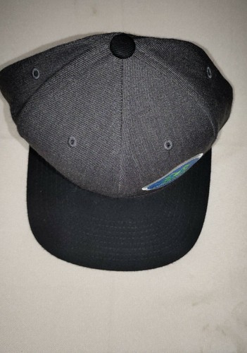 X Games Minneapolis You Know Snapback Hat Cap Dark Gray & Black Flat Bill (NWOT) - Picture 6 of 9