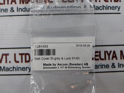 Ascom R281453 Battery Cover-steel Grey & Lock 914d Kit - Picture 14 of 15