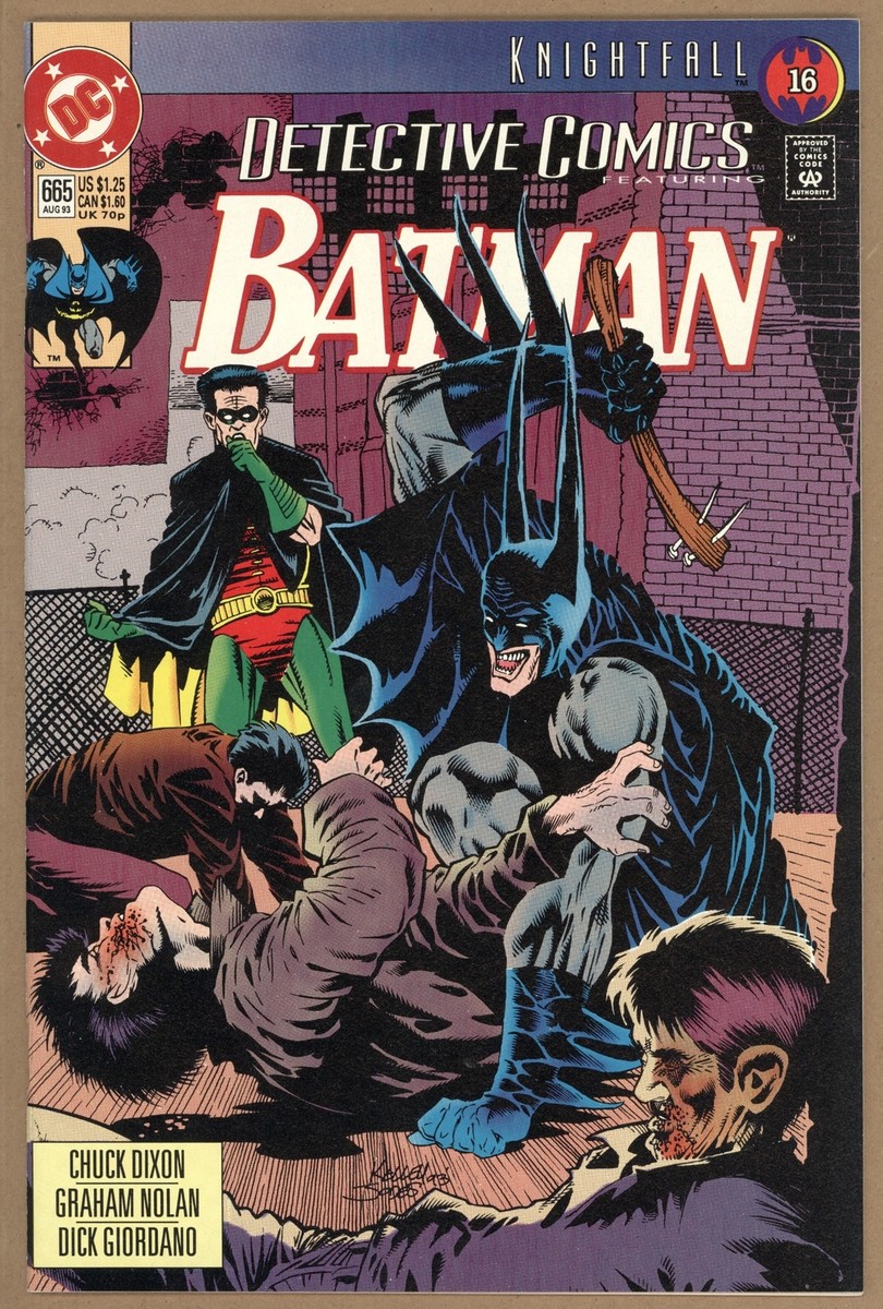 Detective Comics 665 (1937 DC Comics) KnightFall VF/NM | eBay