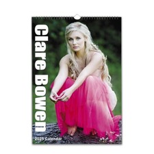 Clare Bowen Full Photo calendar 2026/27 personalised Choose Start