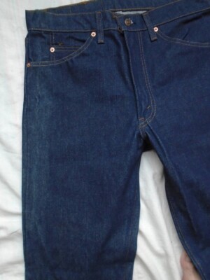 NWT Vintage 80s (1983) Levi's 20505-0217 33x32 Denim Jeans Orange