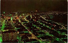 Seattle WA Space Needle Night View Postcard unused (19081)