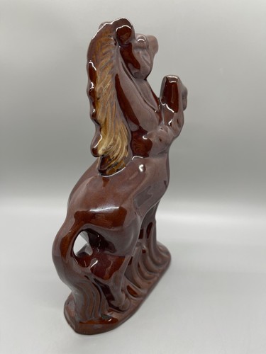 Vintage Ceramic Horse Figurine Pottery Mid-Century - Picture 8 of 13