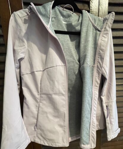 Avalanche Rain Jacket Women Small Light Purple Lightweight Waterproof NWT