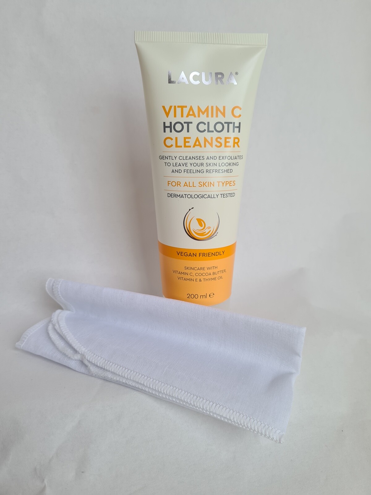 Lacura Hot Cloth Cleanser 2 X 200ml Makeup Remover Vegan Skin Care Aldi