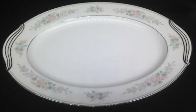 HTF Vintage Noritake Romance Oval Platter 6022 1960s