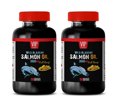great source of protein - WILD SALMON OIL 2000mg - reduce inflammation 2B