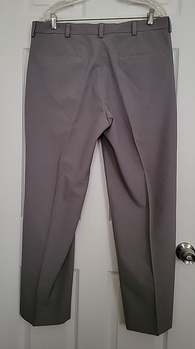 Kenneth Cole Reaction Anzughose schmale Passform Stretch kariert für Herren 36 W 30 L grau - Bild 2 von 6