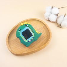 Silicone Protective Case for Tamagotchi Uni 2023 Pet Game Console Cartoon green