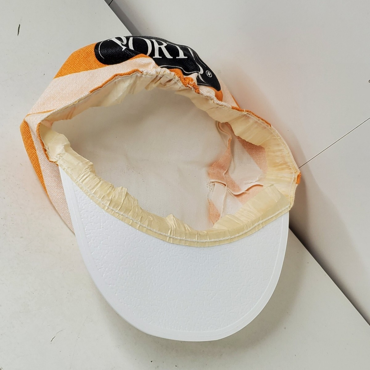限定！　Porter Classic ペイント　ハット Vintage Porter Paints Painting Cap Hat Small Stretch White