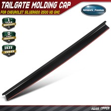 Rear Upper Texture Black Tailgate Molding For Chevrolet Silverado 2500 Hd Gmc