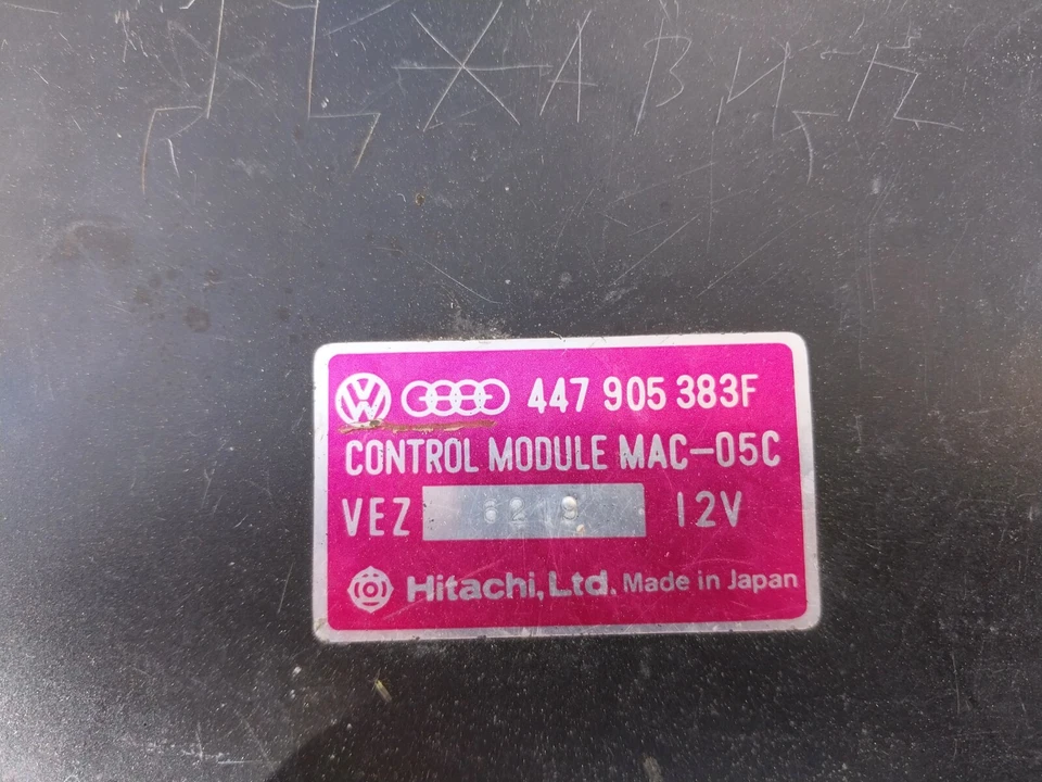 Unidad Módulo Control Motor Audi 200 TURBO 447905383B 0227400007 PROBADO USADO Foto 3 de 4