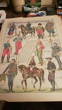 soldatini di carta corrierino anni 30 esercito francese