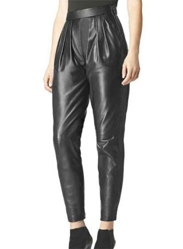 Skinny leather joggers new arrivals