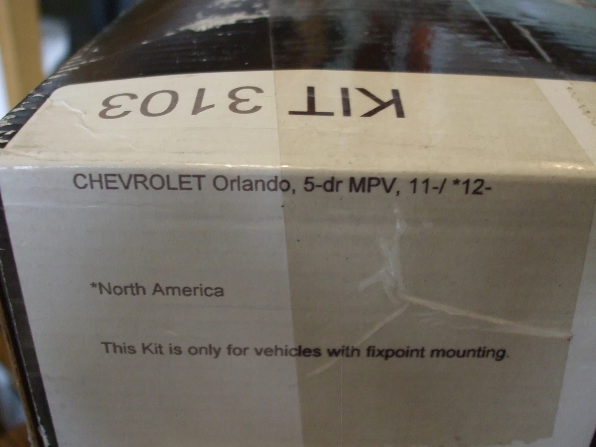 Thule Roof Rack Fit Kit 3103 Chevy Orlando 183103 eBay