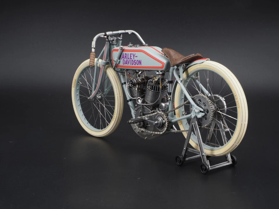 Cixmodels CIXMBIG12002 HARLEY DAVIDSON BOARD TRACK RACER 4 VALVE 1:12 mfh meng - Immagine 3 di 4