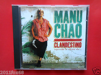 CD, Cds, Compact Disc, Reggae, Manu Chao, Clandestino, Bongo Bong, Mentira,