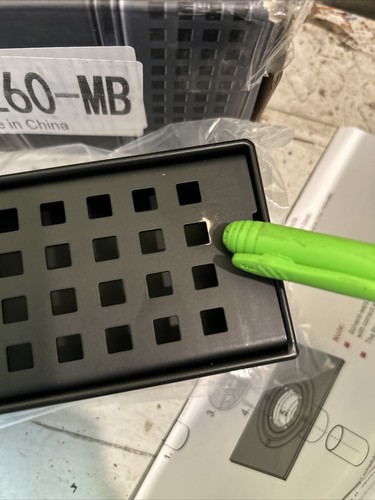 VEVOR 24” Linear Shower Drain with Square Pattern Grate Stainless Steel *read* - Picture 3 of 14