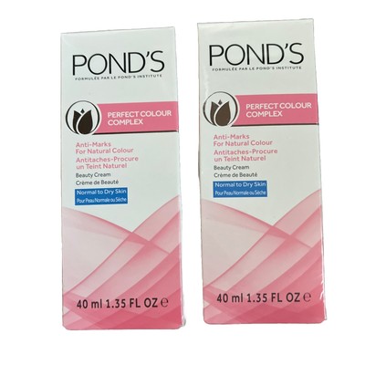 NEW 2 PONDS Perfect Colour Complex Anti Marks Smooth Glow Beauty Cream 1.35 oz